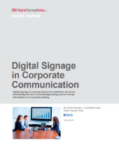 Digital Signage in Corporate Communications