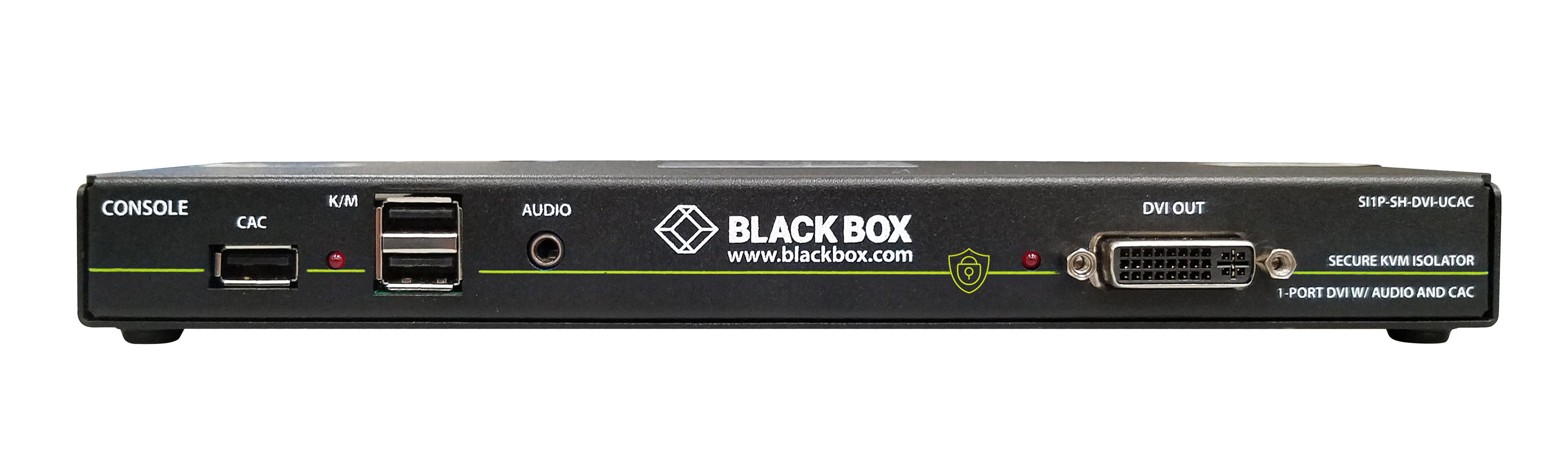 Black Box_Secure KVM Defender_SI1P-SH-DVI-UCAC_Front_1905
