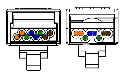 Typical Category 6 Wiring Layout