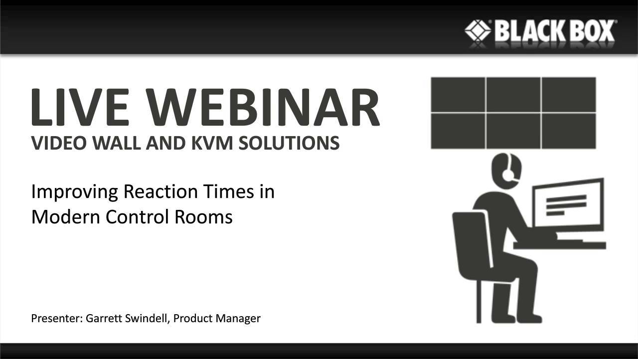 Improving Reaction Times in Modern Control Rooms